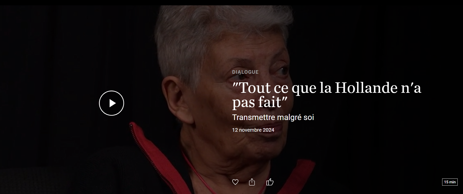 « Tout ce que la Hollande n’a pas fait », dialogue avec Evelyn Askolovitch – À la une d’Akadem 25 episode artwork