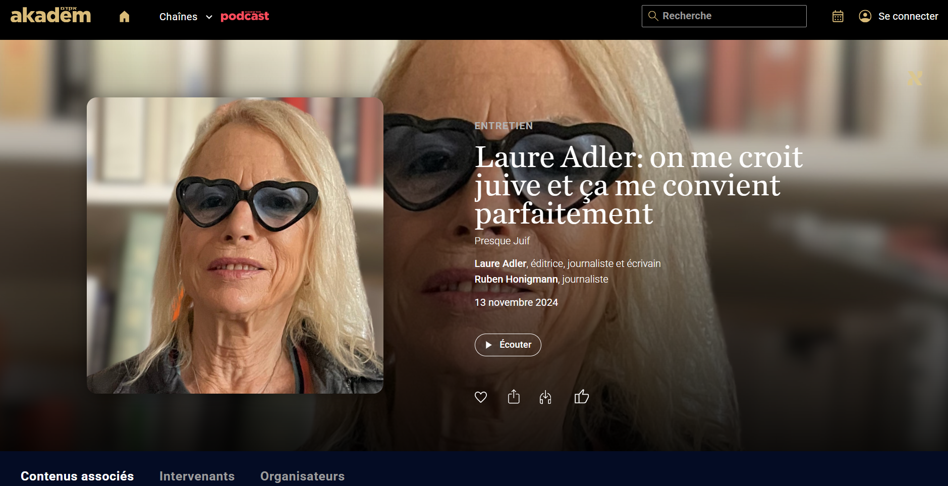 À la une d’Akadem