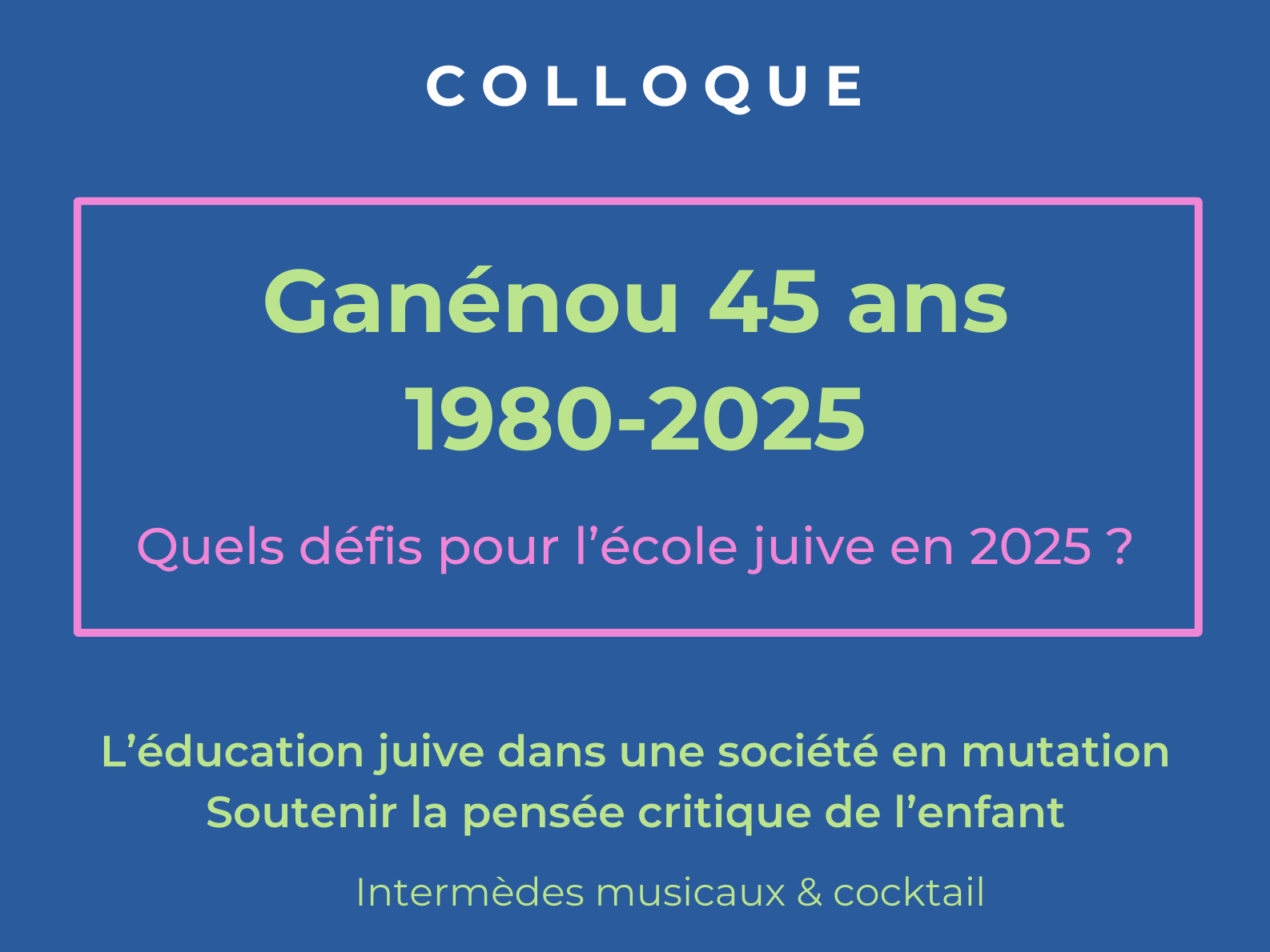 Françoise Favel : colloque à l’occasion des 45 ans de Ganénou
