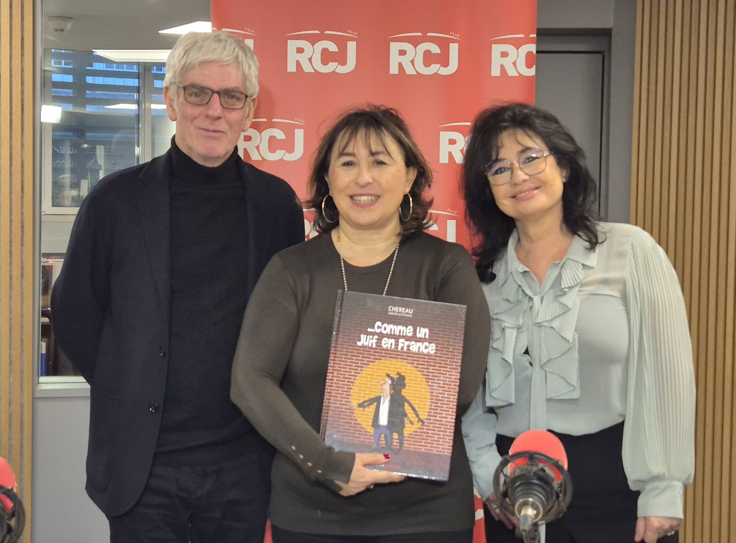 Isabelle et Antoine Chereau pour la bande dessinée « Comme un juif en France » aux éditions Pixel Fever