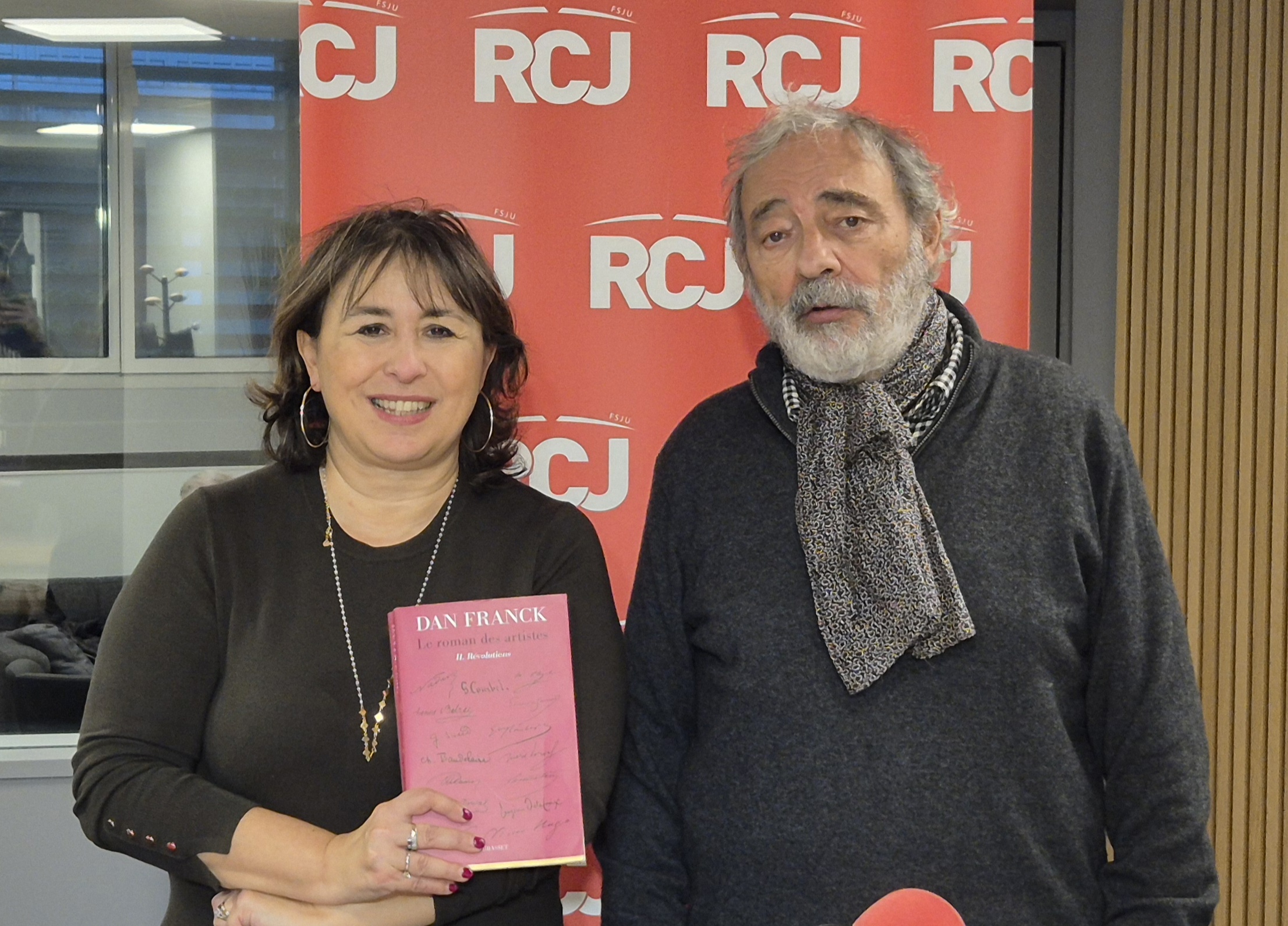 Dan Franck pour « Le roman des Artistes » paru aux éditions Grasset