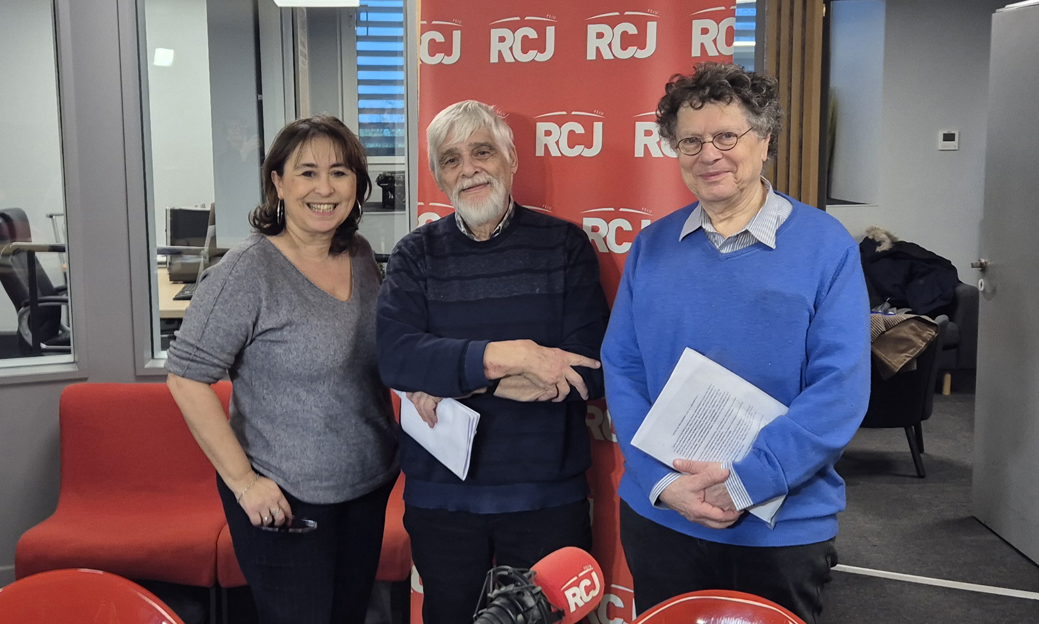 Aharon Harlap, compositeur, accompagné par Bruno Fraitag et Charlotte Bigeard avec Charlie Fargialla