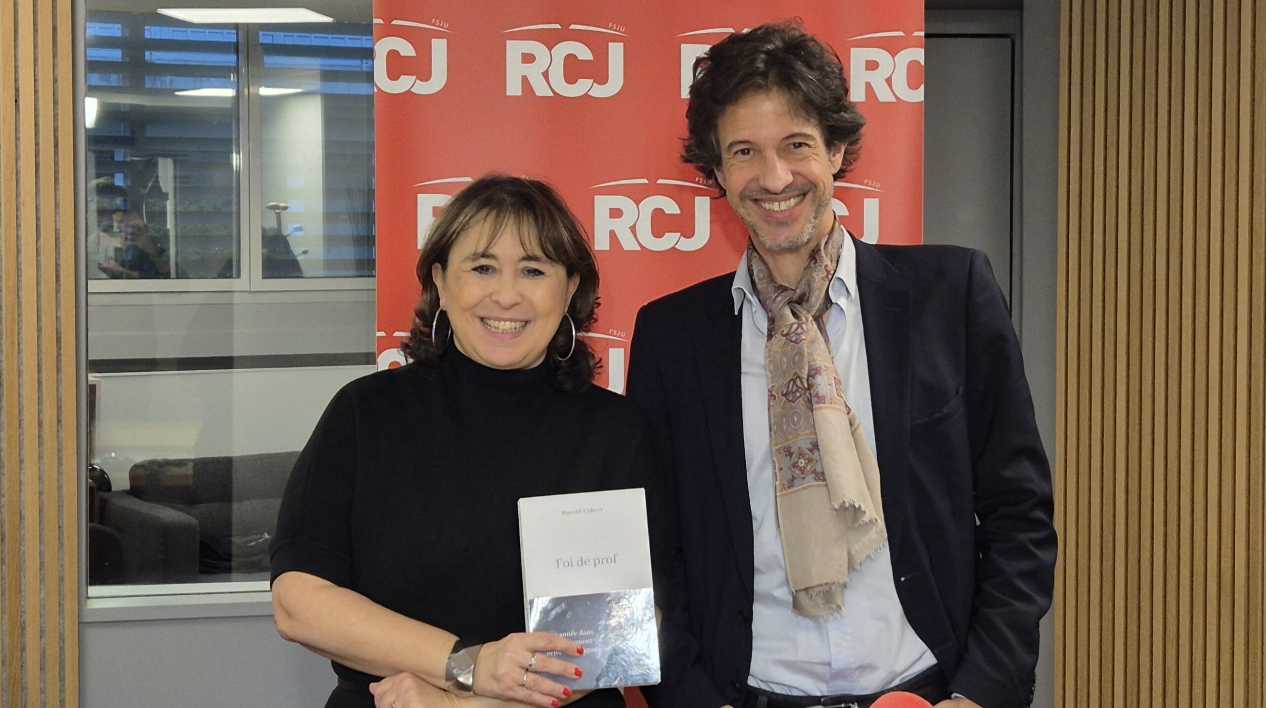 Harold Cobert pour son livre « Foi de prof – Une année dans l’enseignement privé Catholique »