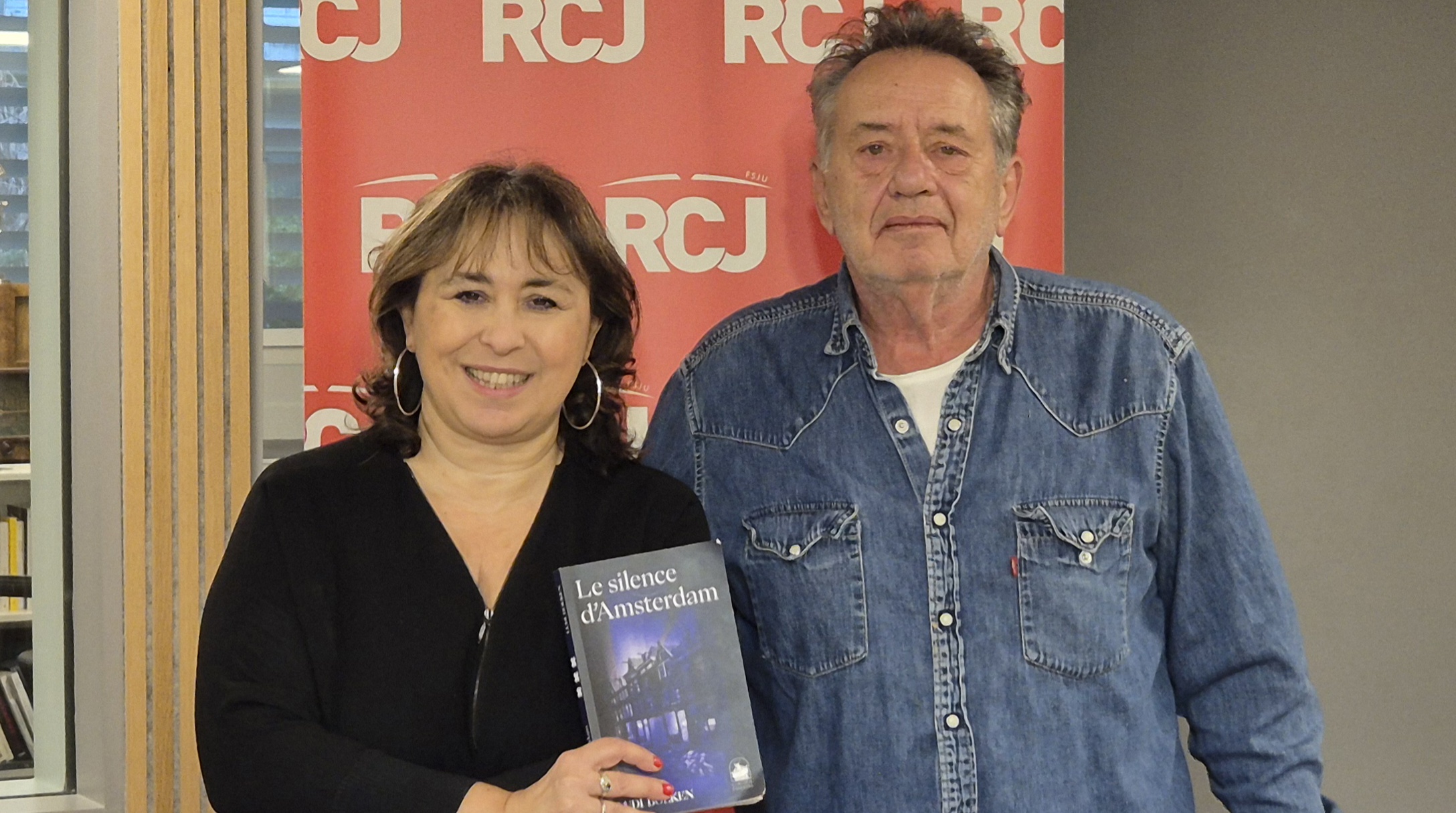 Ludi Boeken pour son livre « Le silence d’Amsterdam »