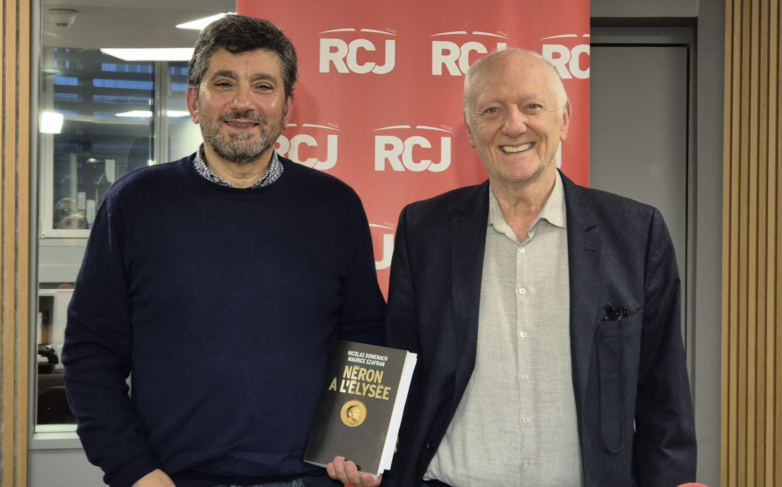 Nicolas Domenach pour le livre « Néron à l’Elysée » aux éditions Albin Michel