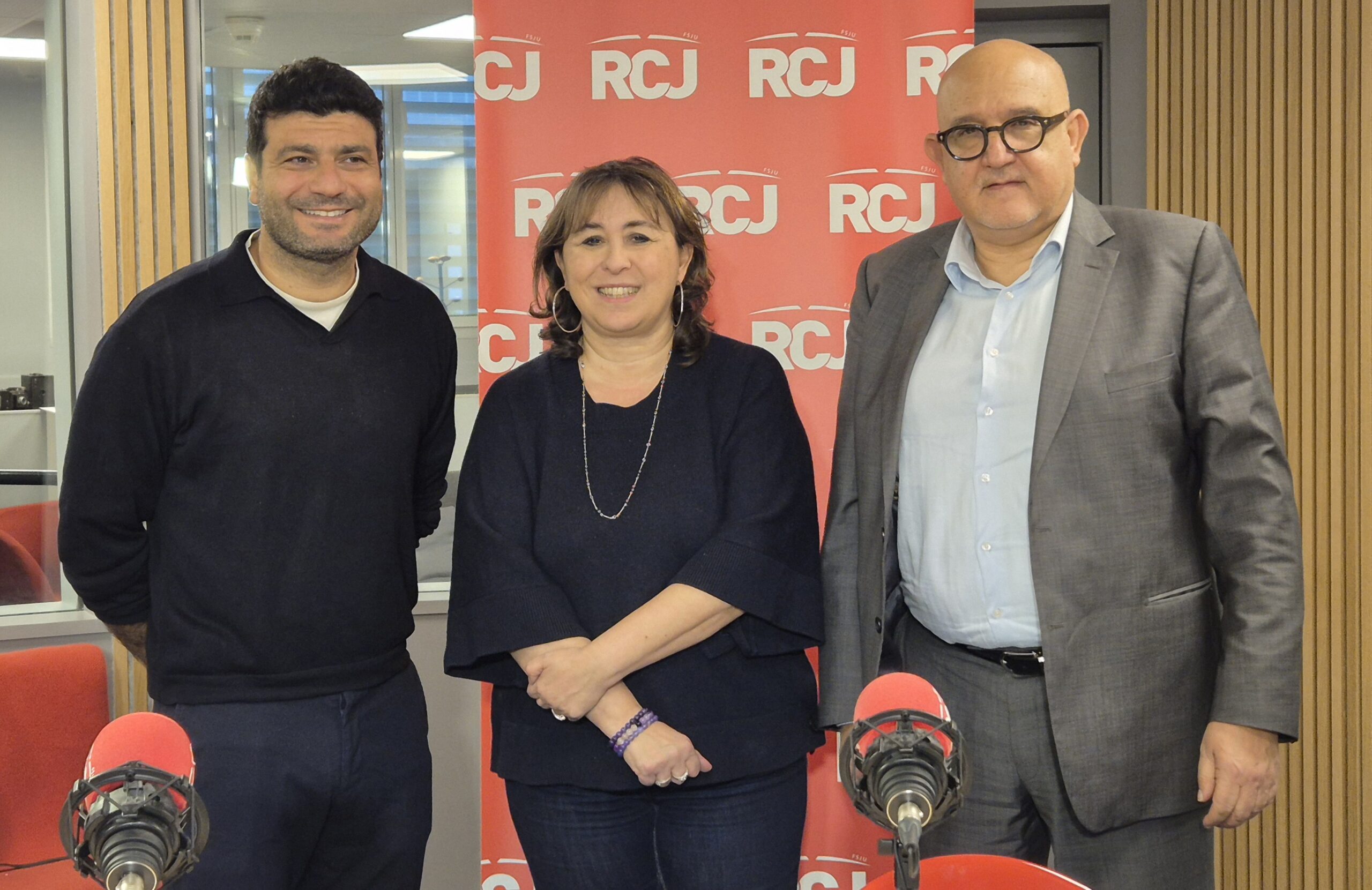 RCJ - Raymond Soussan, Directeur Général de l’ORT et Emmanuel Sion ...