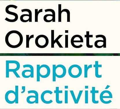 « Rapport d’activité » de Sarah Orokieta aux éditions Zoé episode artwork